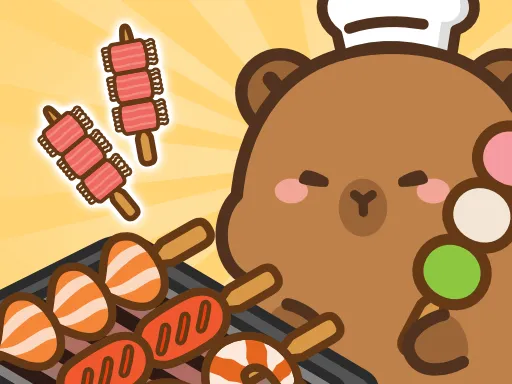 Capybara Skewer Match: El Banquete